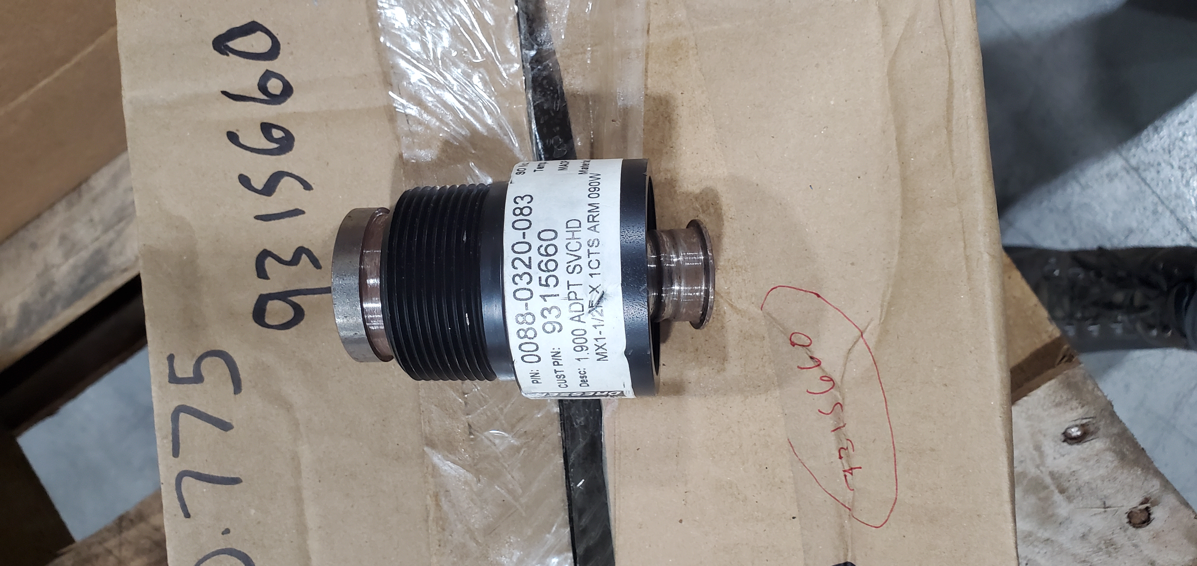 ADAPTER, SVCE 1-1/2FPTx1CTSx1-1 /2MPT PE